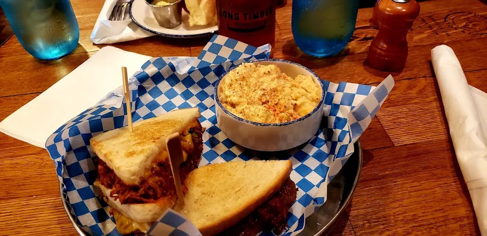 Tim's Triple Chopped with Potatoe Salad